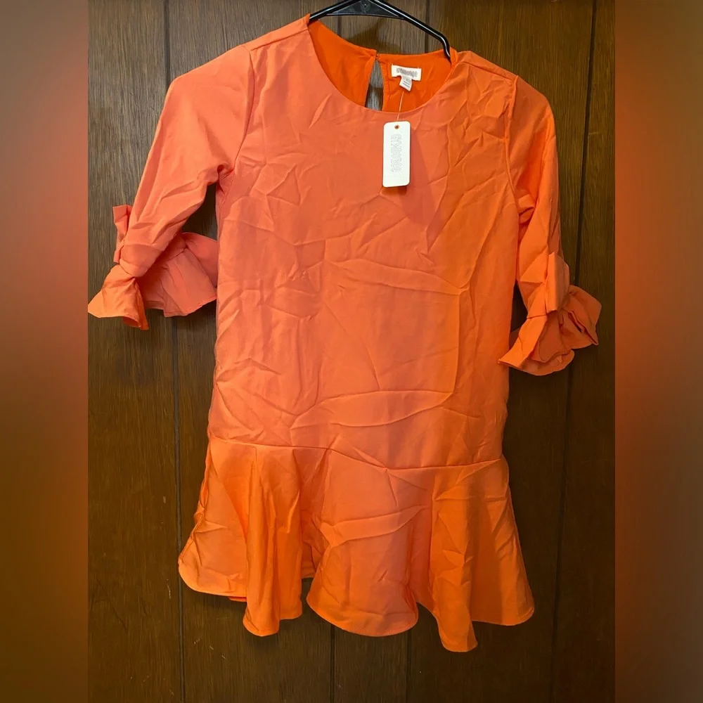 🔴Gymboree Peach Dress NWT